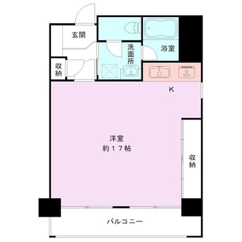 間取図 ロンドベル万代