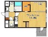 Reark新潟駅前 1Rの間取り