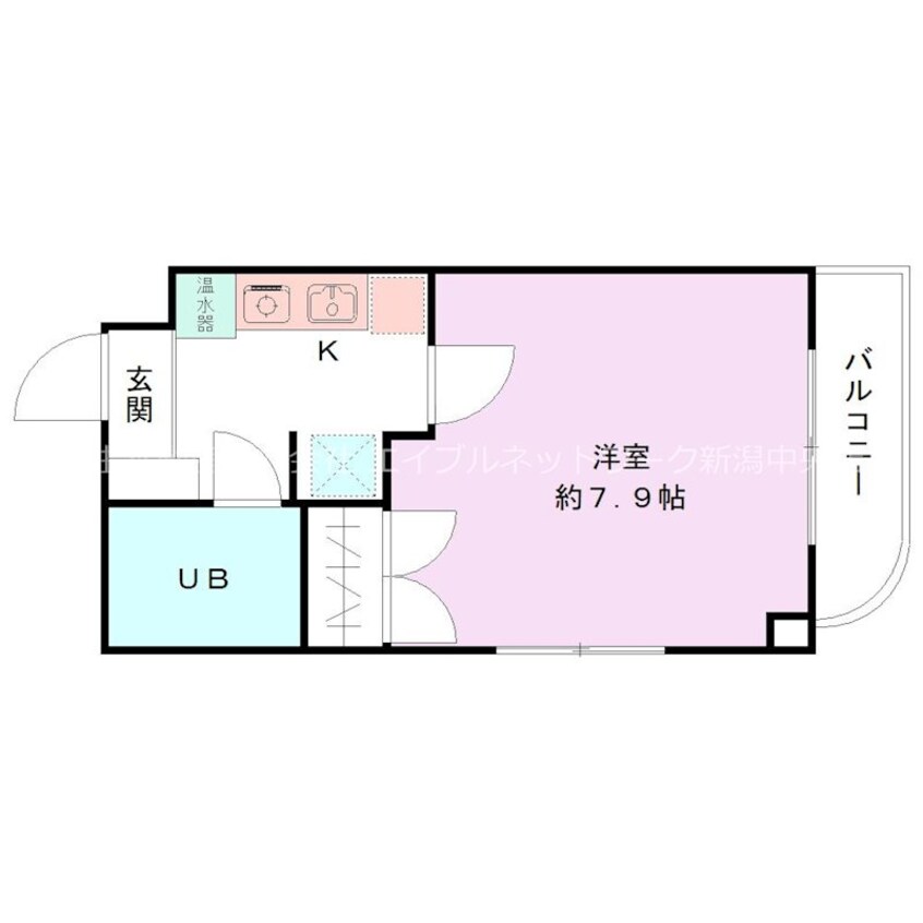 間取図 シャトー上大川前