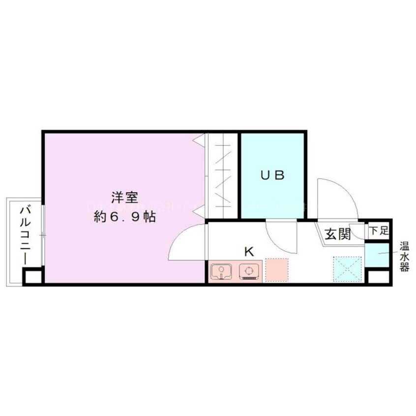 間取図 シャトー上大川前