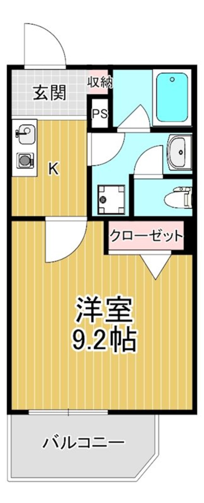 間取図 BUENA東大通