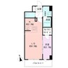 BUENA上大川前通8 1LDKの間取り