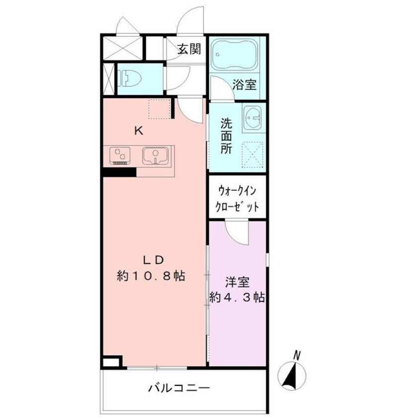 間取図 BUENA上所