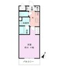 BUENA白山 1Kの間取り