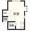 プレイス田町 1Rの間取り