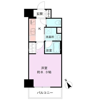 間取図 BUENA新潟萬代橋