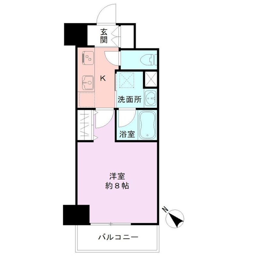 間取図 Alivis新潟白山神社