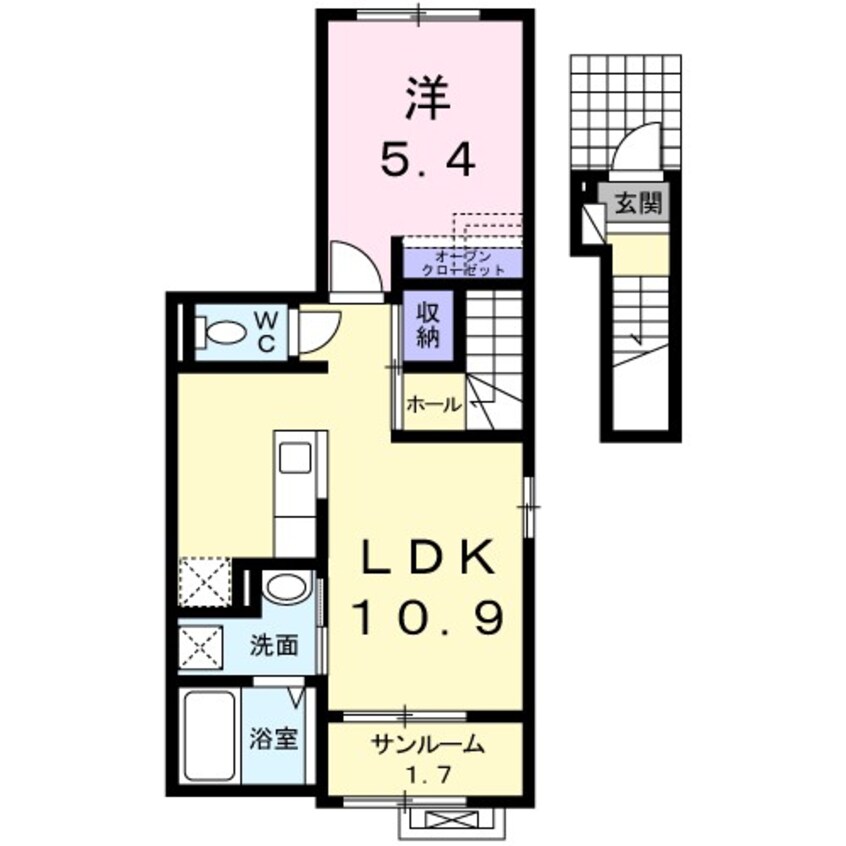 間取図 レジェンド　モリ