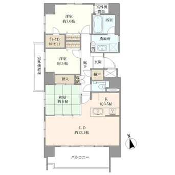 間取図 ダイアパレス市役所前