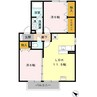 大分交通バス（中津市）/東浜 徒歩1分 2階 築17年 2LDKの間取り