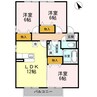 大分交通バス（中津市）/西湯屋 徒歩10分 2階 築20年 3LDKの間取り