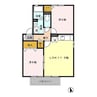 大分交通バス（中津市）/鶴居郵便局前 徒歩2分 2階 築21年 2LDKの間取り