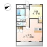 日豊本線/東中津駅 徒歩21分 2階 築14年 1LDKの間取り