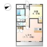 日豊本線/東中津駅 徒歩21分 2階 築14年 1LDKの間取り