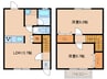 日豊本線/吉富駅 車移動 1-2階 築20年 2LDKの間取り