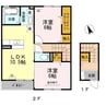 大分交通バス（中津市）/上宮永三丁目 徒歩2分 1-2階 築13年 2LDKの間取り