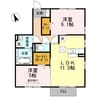日豊本線/中津駅 徒歩34分 1階 築13年 2LDKの間取り
