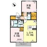 日豊本線/中津駅 徒歩31分 2階 築12年 2LDKの間取り