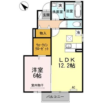 間取図 日豊本線/中津駅 徒歩33分 1階 築10年