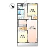 日豊本線/中津駅 徒歩30分 2階 築11年 2LDKの間取り