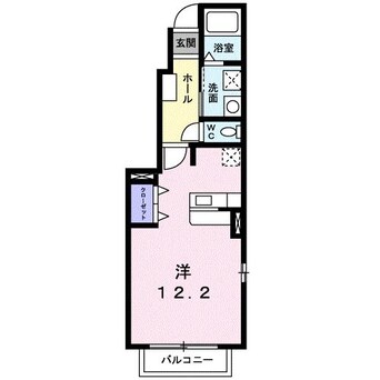 間取図 日豊本線/中津駅 徒歩10分 1階 築17年