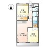 日豊本線/吉富駅 徒歩4分 2階 築13年 2LDKの間取り