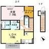 日豊本線/中津駅 徒歩31分 1-2階 築11年 1LDKの間取り