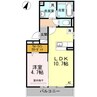 日豊本線/中津駅 徒歩41分 3階 築9年 1LDKの間取り