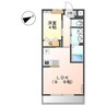 日豊本線/中津駅 徒歩21分 2階 築9年 1LDKの間取り