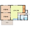 日豊本線/東中津駅 徒歩25分 1階 築38年 2LDKの間取り