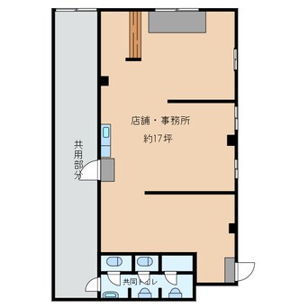 間取図 日豊本線/中津駅 徒歩4分 1階 築41年