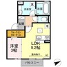 日豊本線/中津駅 徒歩20分 1階 築8年 1LDKの間取り