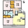 日豊本線/中津駅 徒歩28分 2階 築8年 3LDKの間取り