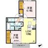 日豊本線/中津駅 徒歩23分 1階 築7年 2LDKの間取り