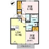 日豊本線/中津駅 徒歩40分 2階 築7年 2LDKの間取り