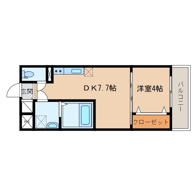 間取り図 日豊本線/吉富駅 徒歩2分 2階 築8年