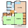日豊本線/中津駅 徒歩29分 1階 築35年 2DKの間取り