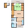 日豊本線/中津駅 徒歩29分 2階 築35年 2DKの間取り