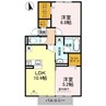 日豊本線/中津駅 徒歩14分 2階 築7年 2LDKの間取り