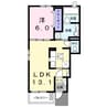 日豊本線/中津駅 徒歩14分 1階 築7年 1LDKの間取り