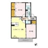 日豊本線/宇島駅 徒歩20分 2階 築19年 2LDKの間取り