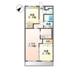 日豊本線/吉富駅 徒歩14分 2階 築14年 2LDKの間取り