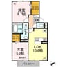 日豊本線/中津駅 徒歩24分 2階 築5年 2LDKの間取り
