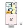 日豊本線/中津駅 徒歩12分 2階 築18年 1Kの間取り