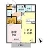 日豊本線/東中津駅 徒歩20分 2階 築13年 1LDKの間取り