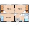 日豊本線/中津駅 徒歩52分 1階 築32年 2DKの間取り