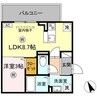 日豊本線/吉富駅 徒歩6分 3階 1年未満 1LDKの間取り