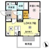 日豊本線/吉富駅 徒歩6分 1階 1年未満 1LDKの間取り