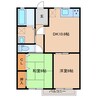 日豊本線/宇島駅 車移動 2階 築20年 2DKの間取り