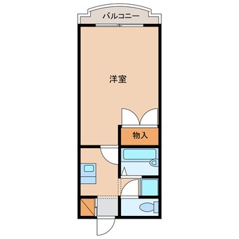 間取図 日豊本線/中津駅 徒歩12分 1階 築31年